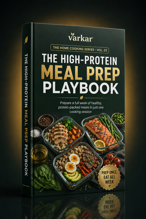 THE HIGH-PROTEIN MEAL PREP PLAYBOOK