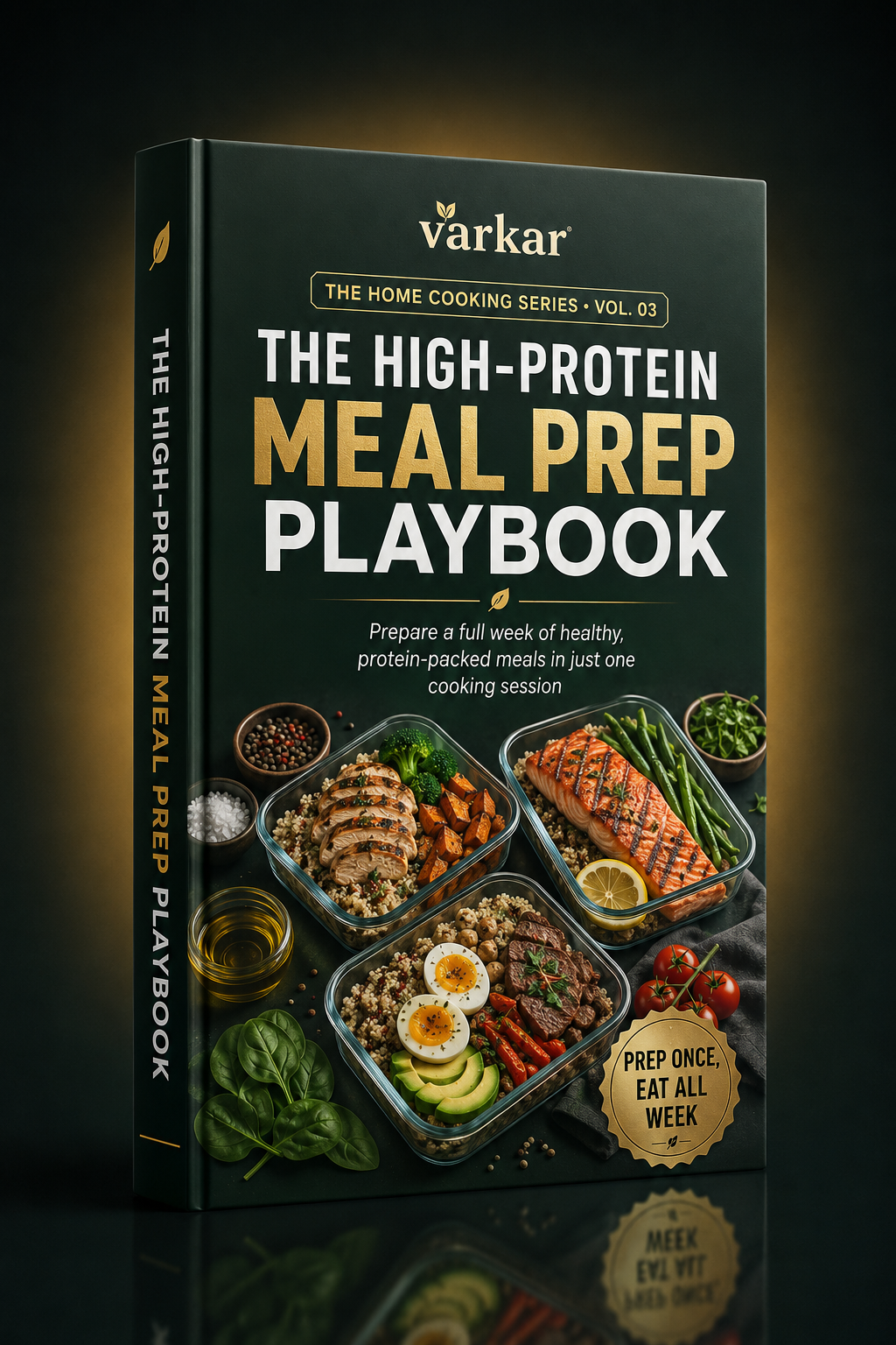 THE HIGH-PROTEIN MEAL PREP PLAYBOOK